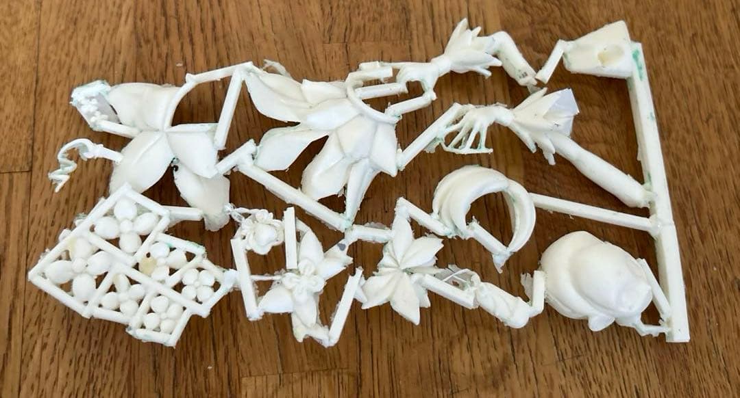 キュアブロッサム(花咲つぼみ) 木神工房 ガレージキット - メルカリ