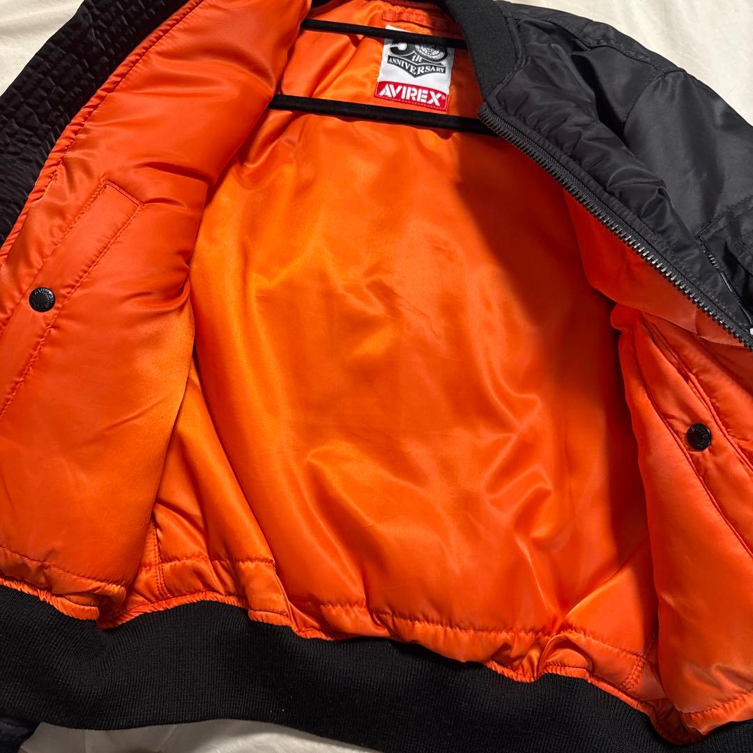 AVIREX 新日本プロレス50周年記念コラボ MA-1 M サイズ - メルカリ