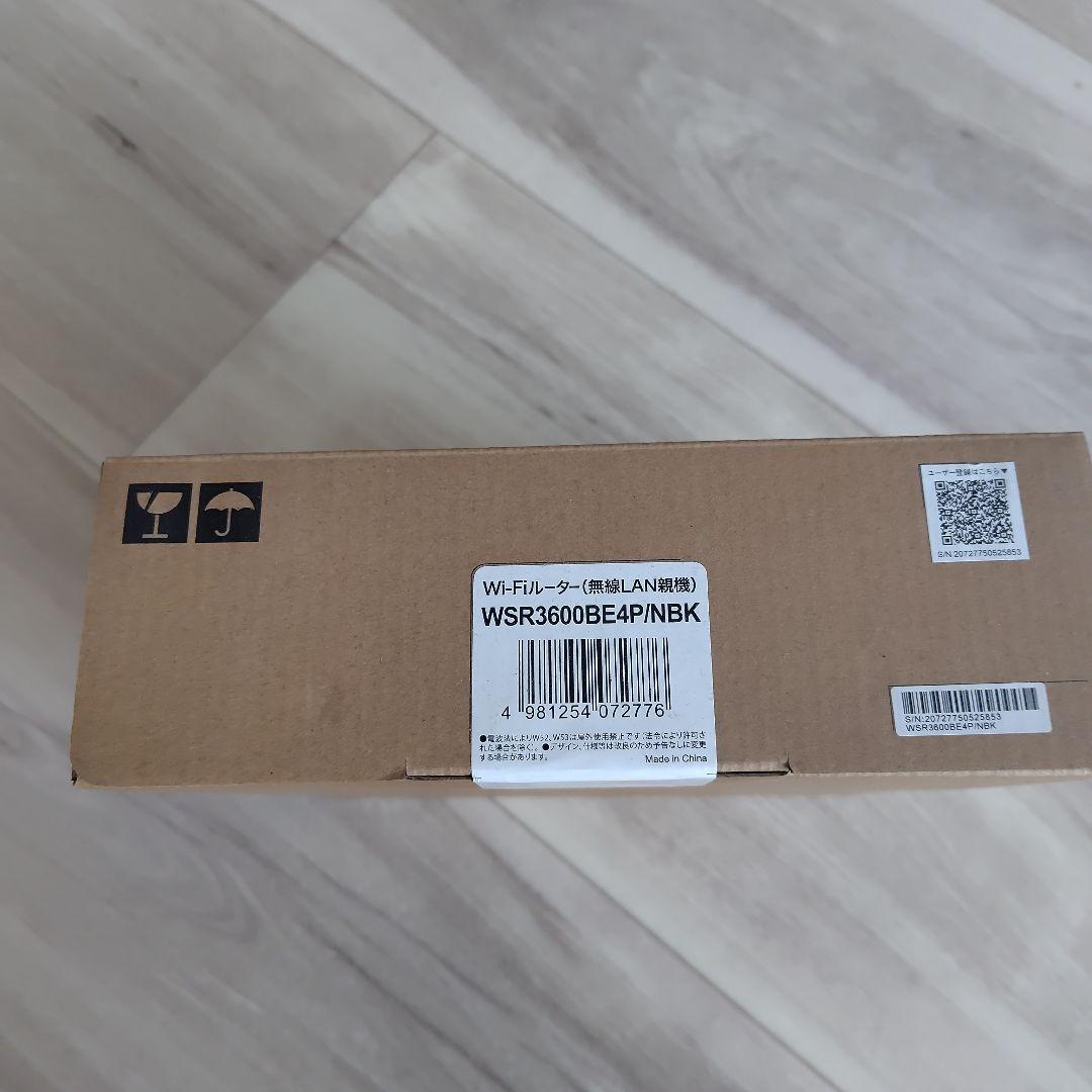 BUFFALO WSR3600D8E4P/NBK 無線LANルーター バッファロー BUFFALO 無線LANルーター WSR3600BE4P/NBKを検証レビュー