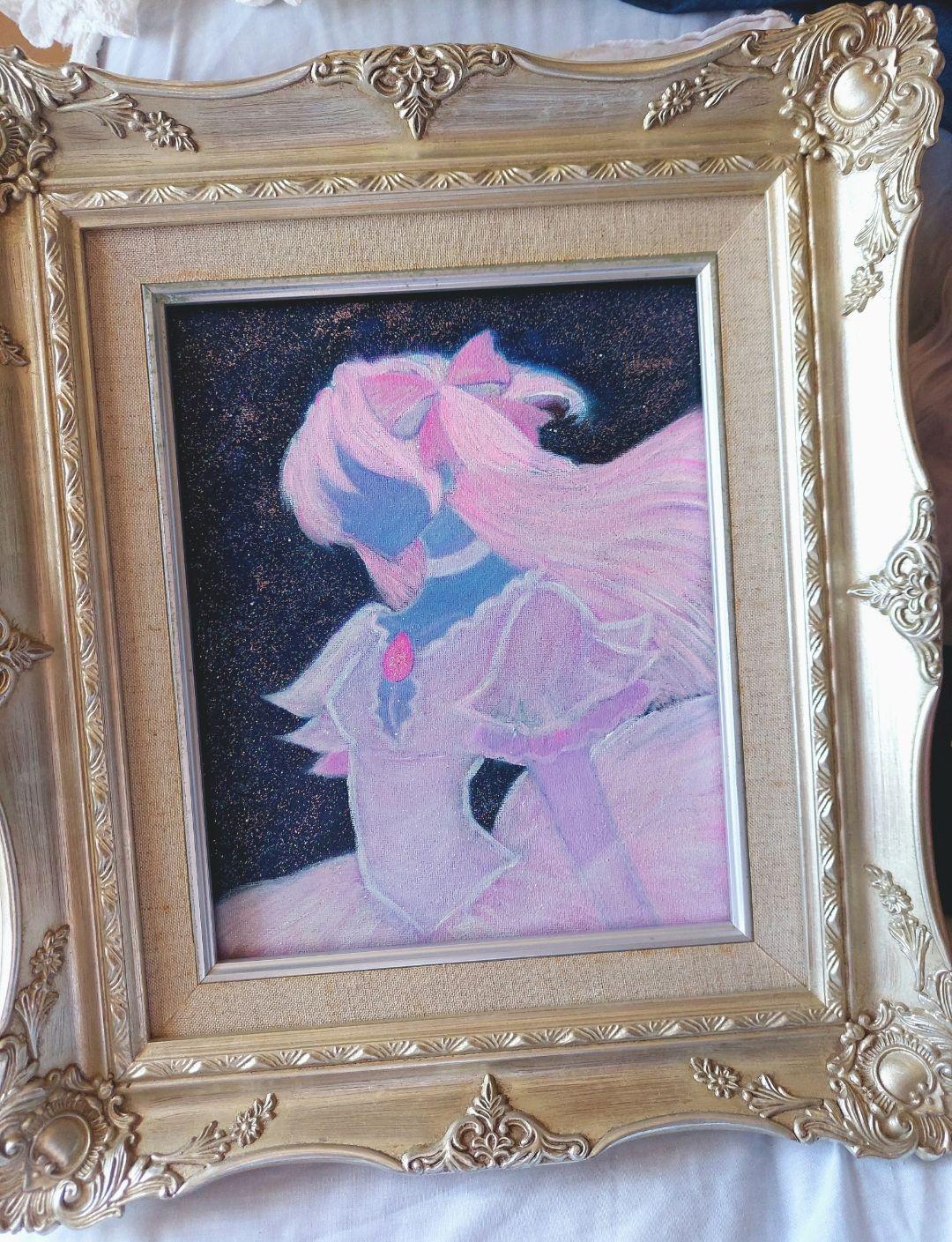 油絵 絵画 原画  『円環の理』 アルティメットまどか 油絵 絵画 原画 『円環の理』 アルティメットまどか - メルカリ