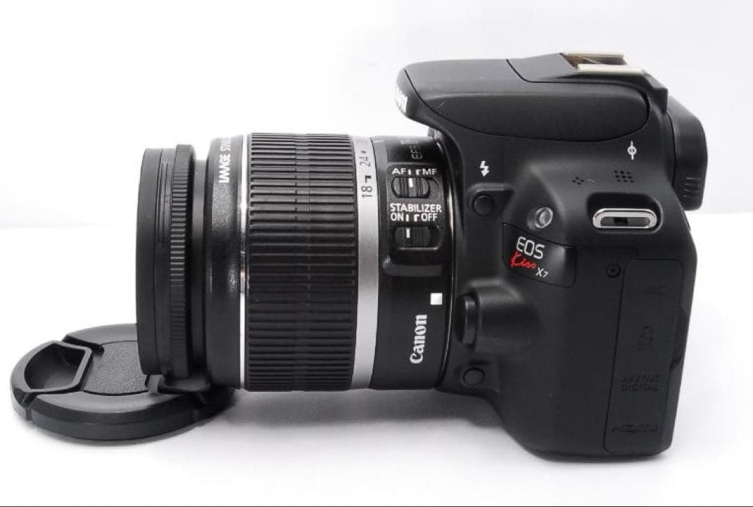 キヤノン EOS Kiss X7 シングル レンズ 軽量 コンパクト 手振れ補正