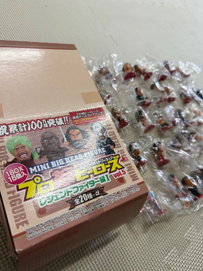 プロ格ヒーローズ レジェンドファイター　vol.5 37個 プロ格ヒーローズ レジェンドファイター vol.5 37個 プロ格ヒーローズ