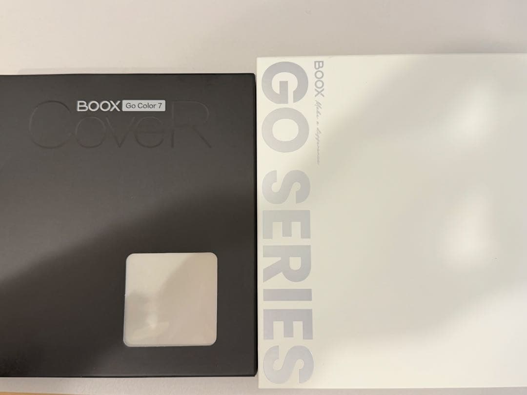 BOOX Go 7 Androidタブレット（モノクロ）本体とカバーセット BOOX Go7／GoColor7Gen2 7インチ Androidタブレット カラー1種類