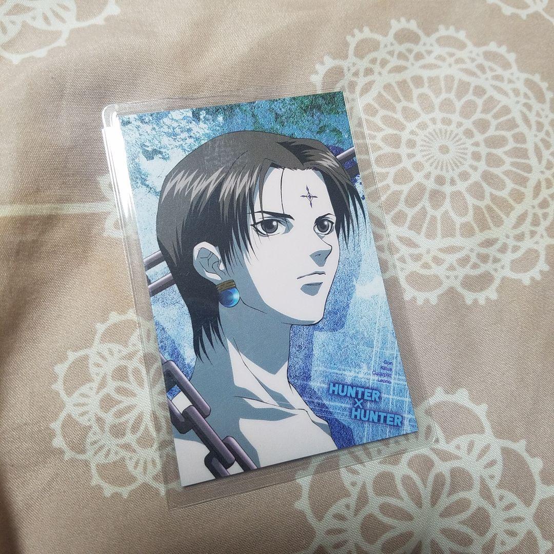 ハンターハンター　クロロ　ラミカード　アニメイト　HUNTER×HUNTER グッズ-カード】HUNTER×HUNTER 描き下ろし スーツ(戦闘後)ver