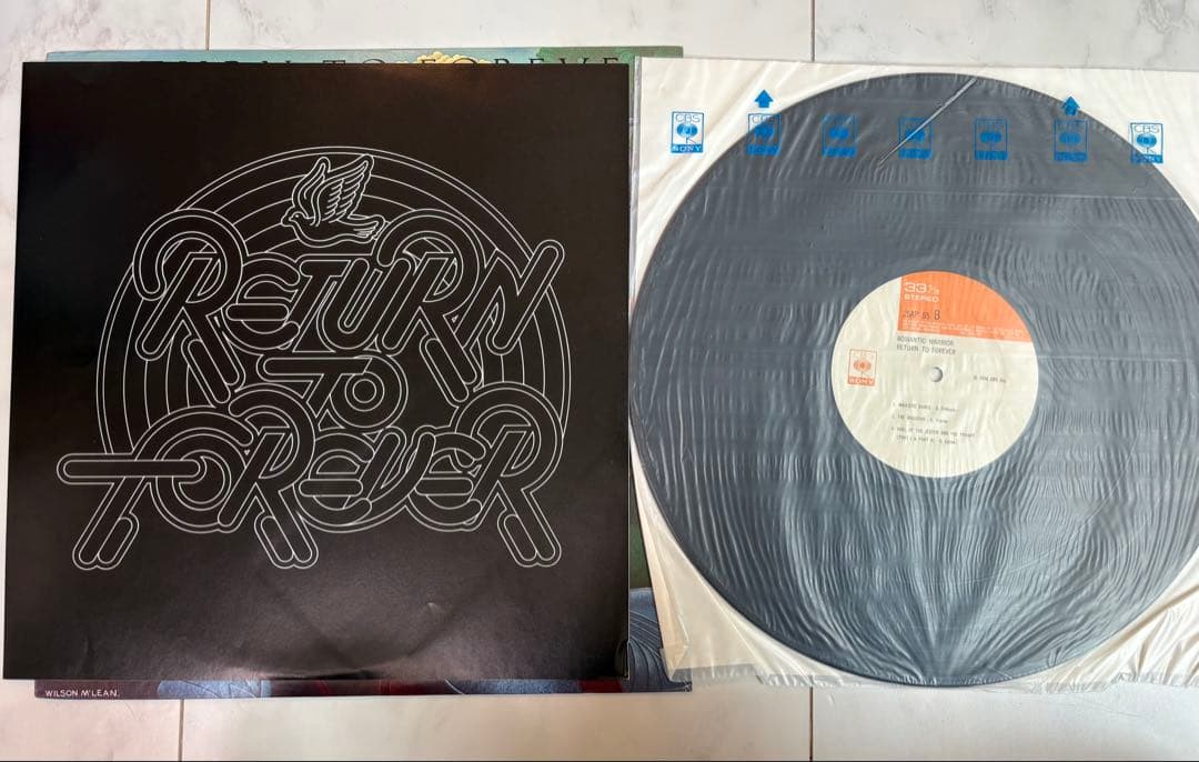 洋楽 RETURN TO FOREVER ROMANTIC WARRIOR LP