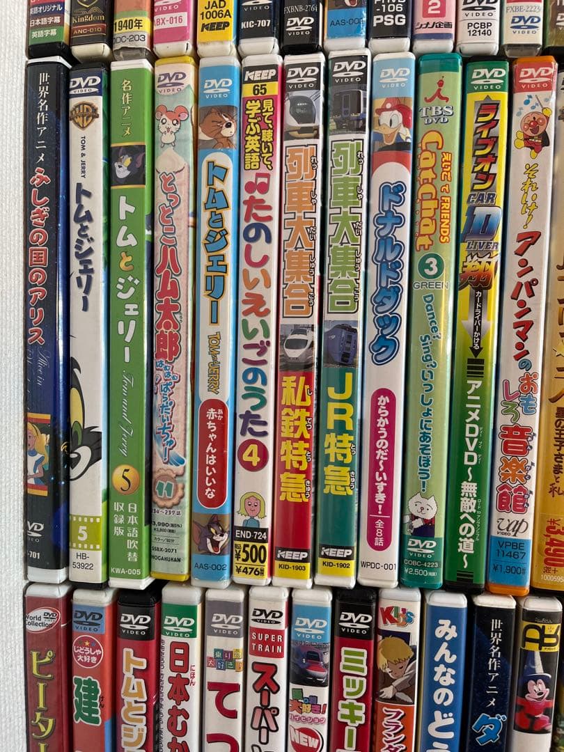 ディズニーなど子供向け DVD まとめ売り 約80枚セット 未検品 - メルカリ