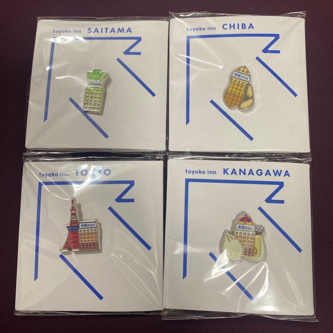 東横イン　ご当地　GENKIバッジ　ピンバッジ 埼玉　千葉　東京　神奈川 東横イン公式】「ご当地GENKIバッジ」全国発売！｜ホテル・ビジネス
