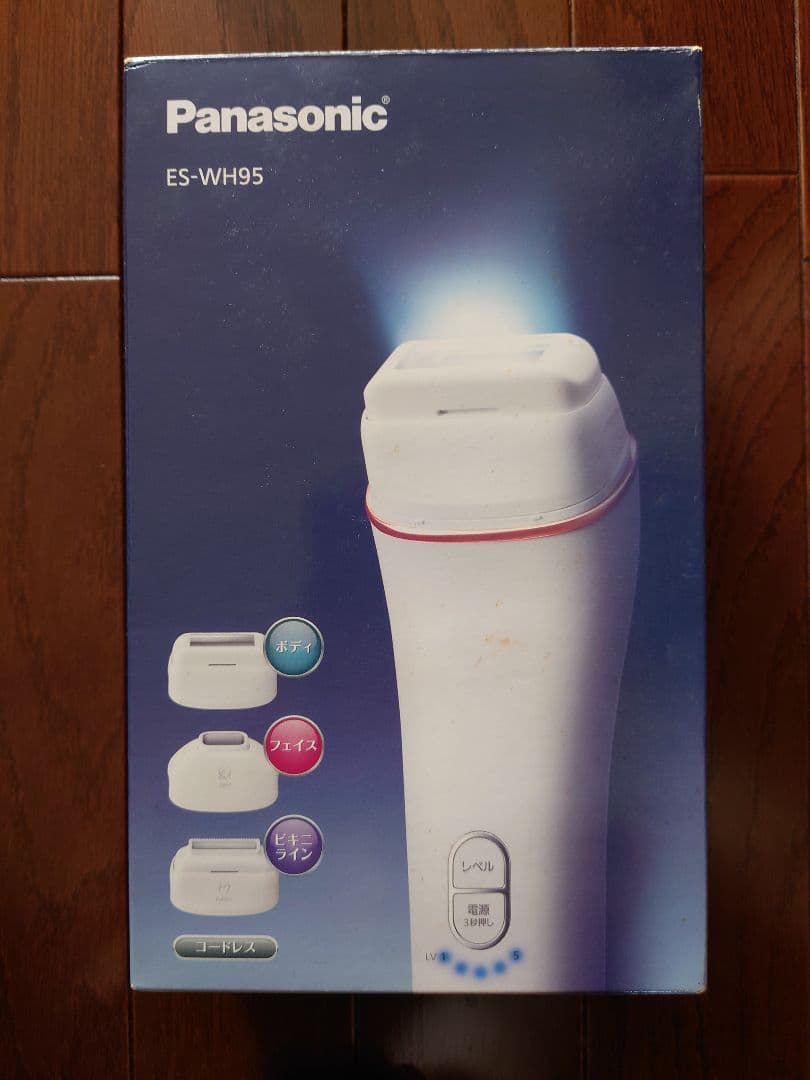 Panasonic ES-WH95 光脱毛器 概要 光美容器 光エステ〈ボディ＆フェイス用〉 ES-WH95 | ボディケア