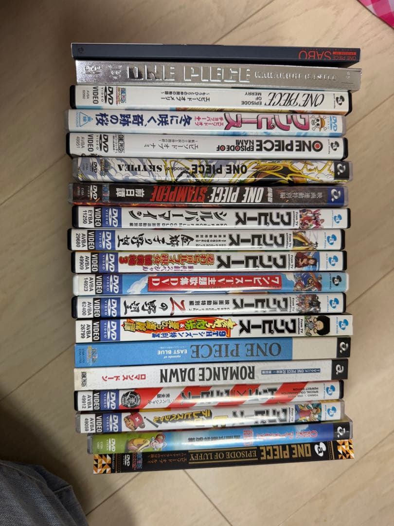 ONE PIECE DVD セット 49本 One Piece 20th Anniversary Pirate Collection DVD Box Set Walmart