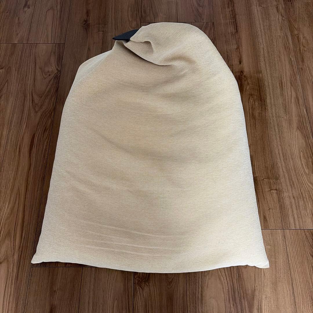 ビーズクッション tetra シェニール レギュラー ミルクティー 大東寝具