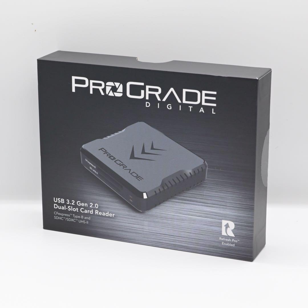 ProGrade CFexpress B & SD UHS-IIカードリーダー Amazon.com: CFexpress Type B and SD UHS-II Dual-Slot Memory Card