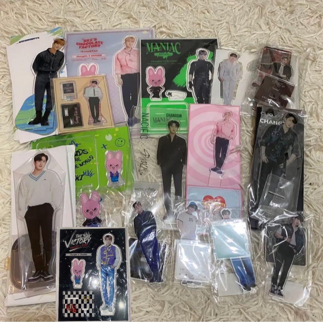 スキズ チャンビン アクスタ straykids - メルカリ