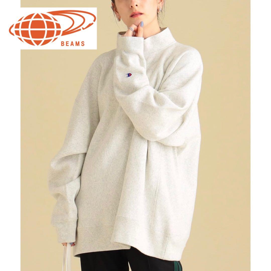 Ray BEAMS Champion 別注リバースウィーブ ハーフジップ - メルカリ