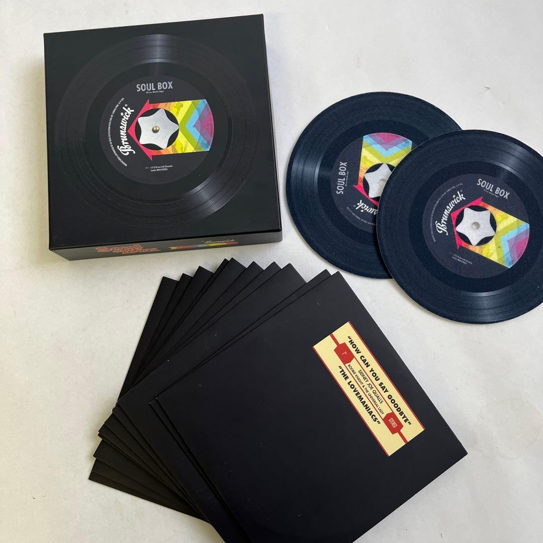 7\"x10 BRUNSWICK SOUL BOX set 10枚組 Brunswick Centennial Play Package & Billiard Accessories