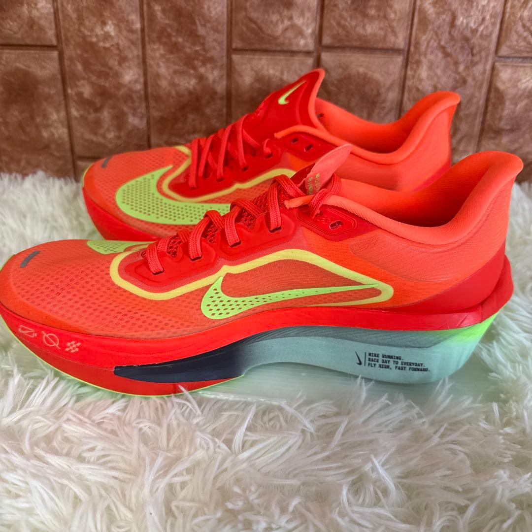 【新品】 NIKE ZOOM FLY 6 ズームフライ　オレンジ 27.5cm