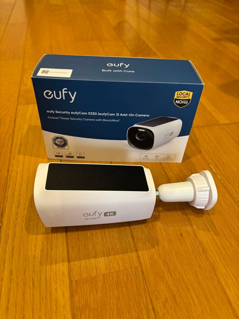 Anker eufy 330 eufyCam S330 増設用カメラ Eufy eufyCam S330 ソーラーパネル付きセキュリティカメラ 増設用