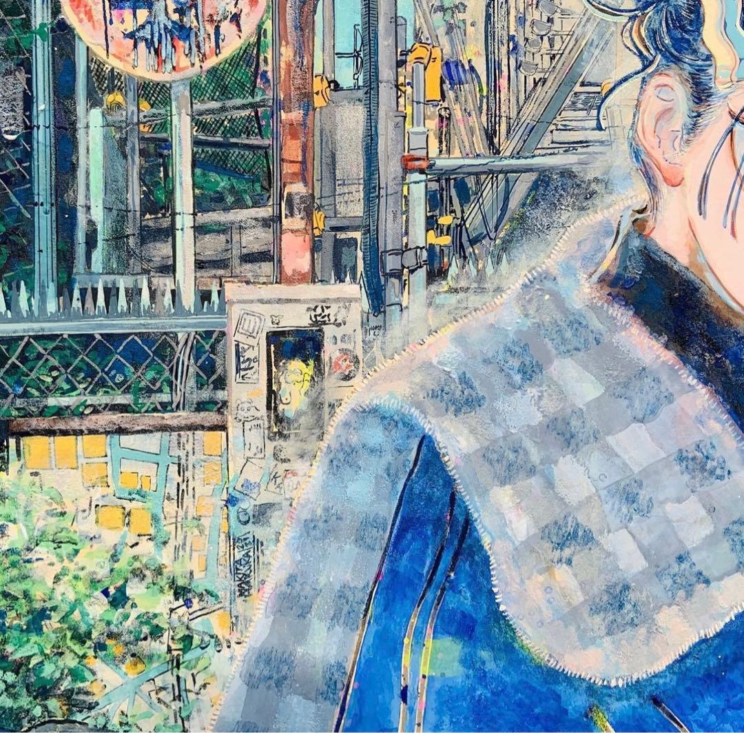 巻田はるか unique 原画 一点もの makita haruka - メルカリ