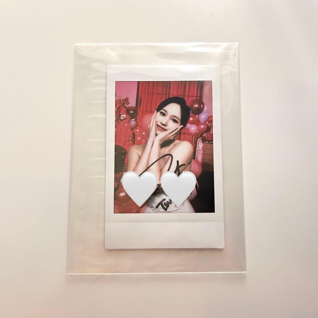 twice 直筆サイン チェキ ミナ - メルカリ