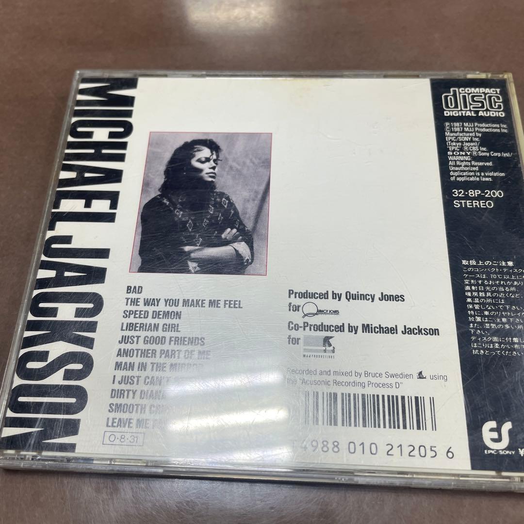 Michael Jackson Bad CDマイケルジャクソン バッド - メルカリ