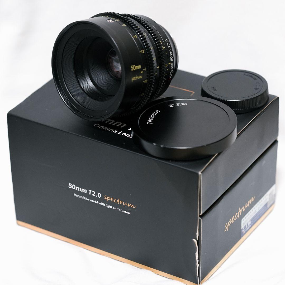 7Artisans 50mm T2.0 シネマレンズ シネレンズ Eマウント Amazon.com : 7artisans 50mm T2.0 Large Aperture Full Frame Cine