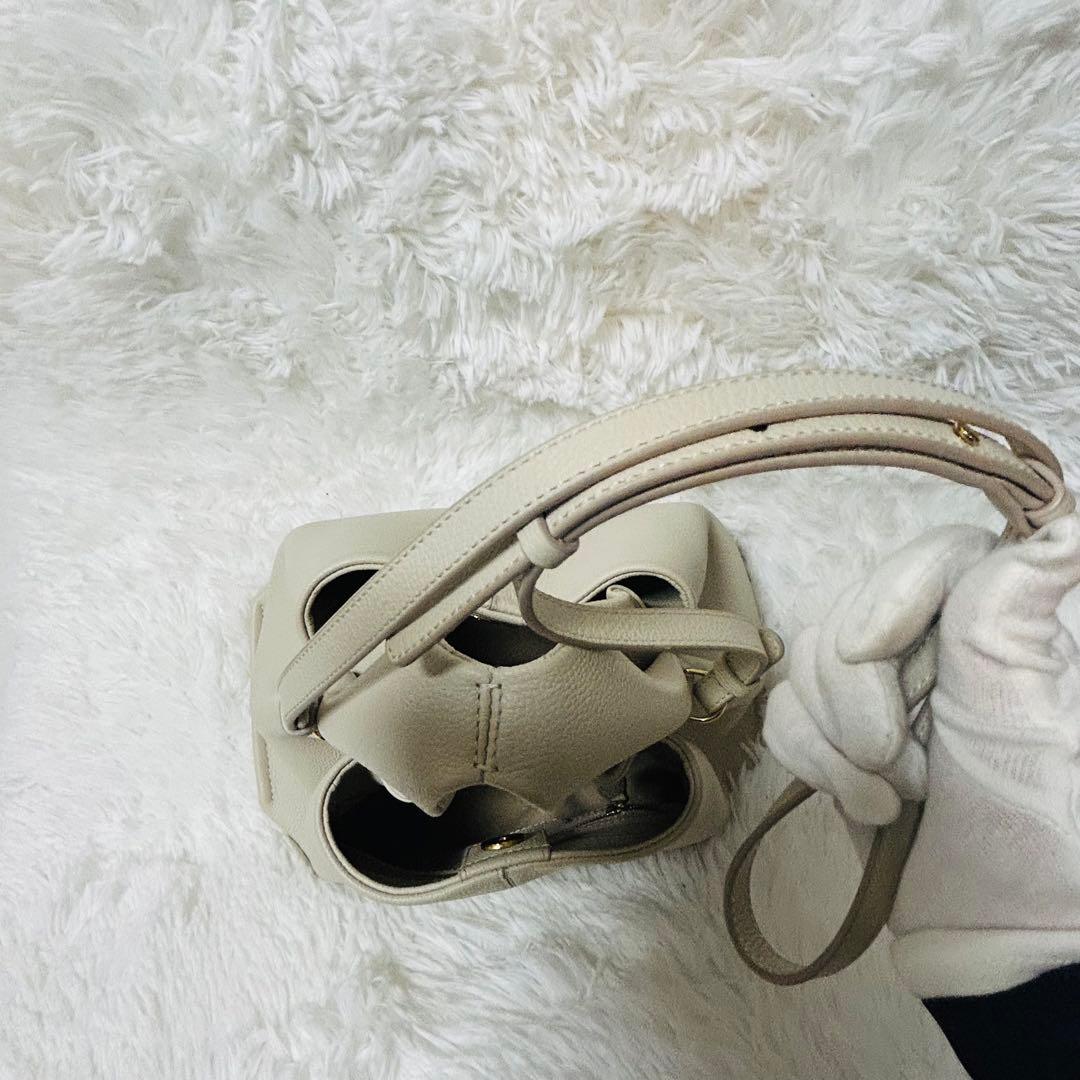 POLENE ポレーヌ Numero Neuf 2wayショルダーバック 白 - メルカリ