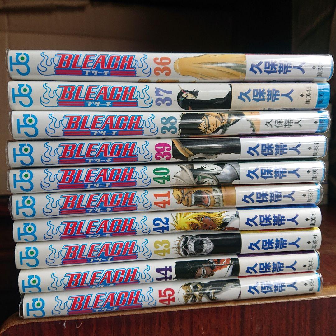 BLEACH 久保帯人 全74巻 初版 帯付き コミックニュース多数 関連本多数