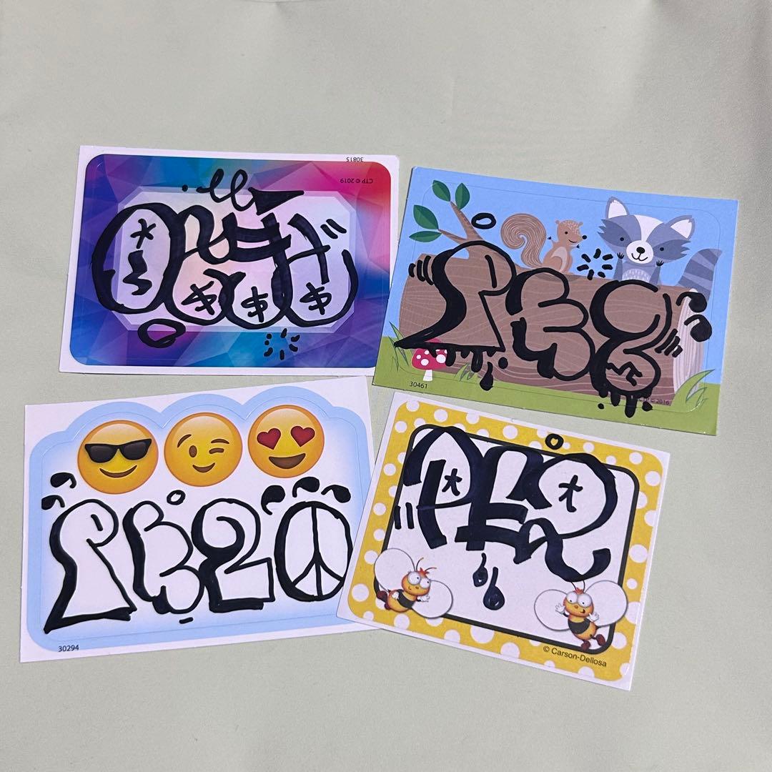 Pez 直筆ステッカー5枚セット - メルカリ