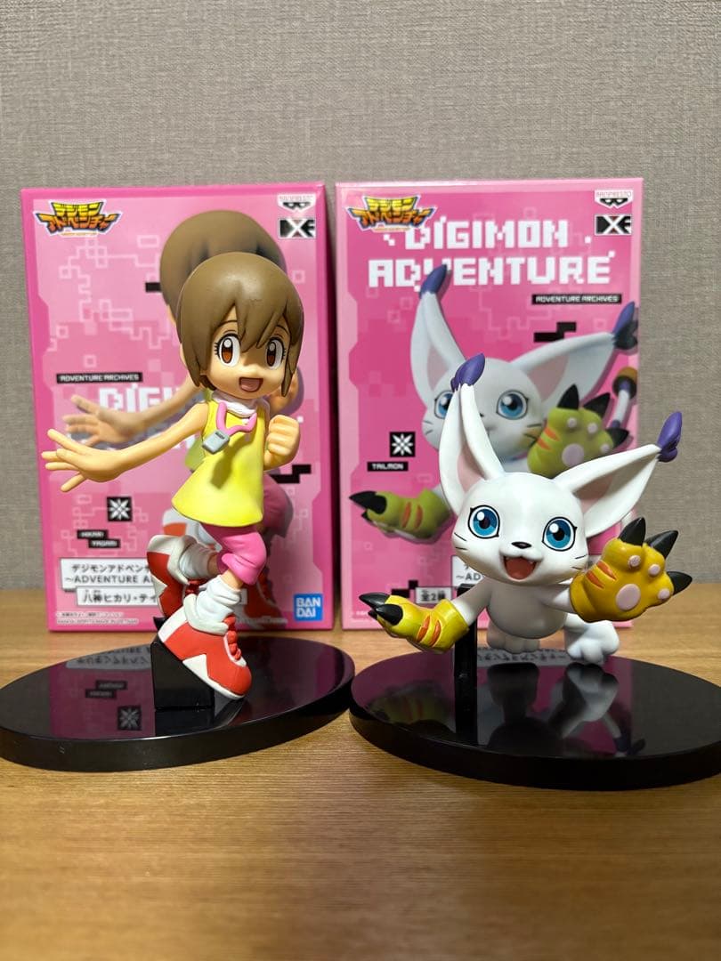 デジモンアドベンチャー DXFフィギュア 八神ヒカリ・テイルモン セット