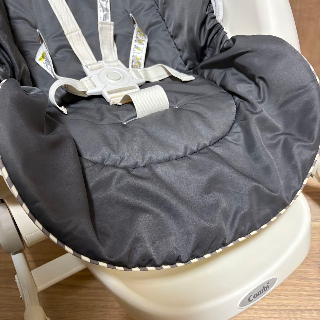 極美品✨コンビ ハイローチェア ネムリラ FF セサミグレー 手動