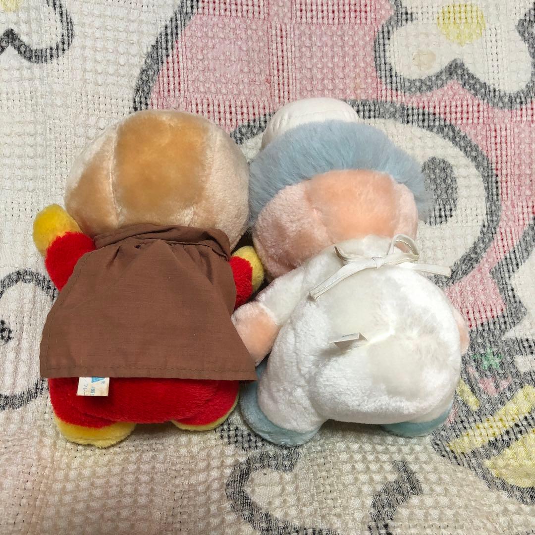 平成レトロ アンパンマン＆ジャムおじさん ぬいぐるみ