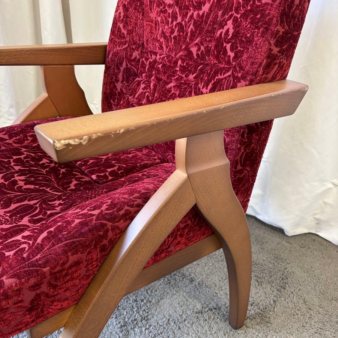 22⭕️展示品 ポスチャーサポートチェア PSC-IV 赤 腰痛対策 設置無料