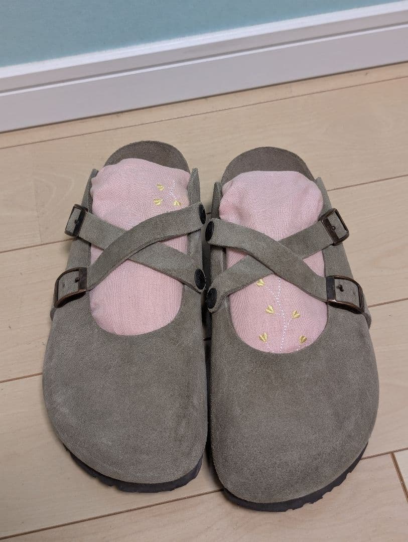 【極美品】Birkenstock ビルケンシュトック　希少ビルキー 37サイズ spbirki-9.jpg
