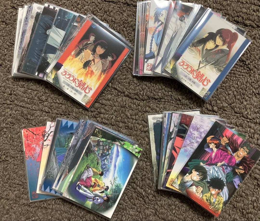 るろうに剣心 トレーディングカードセット 62枚 ヴァイスシュヴァルツよりトライアルデッキ＆ブースターパック