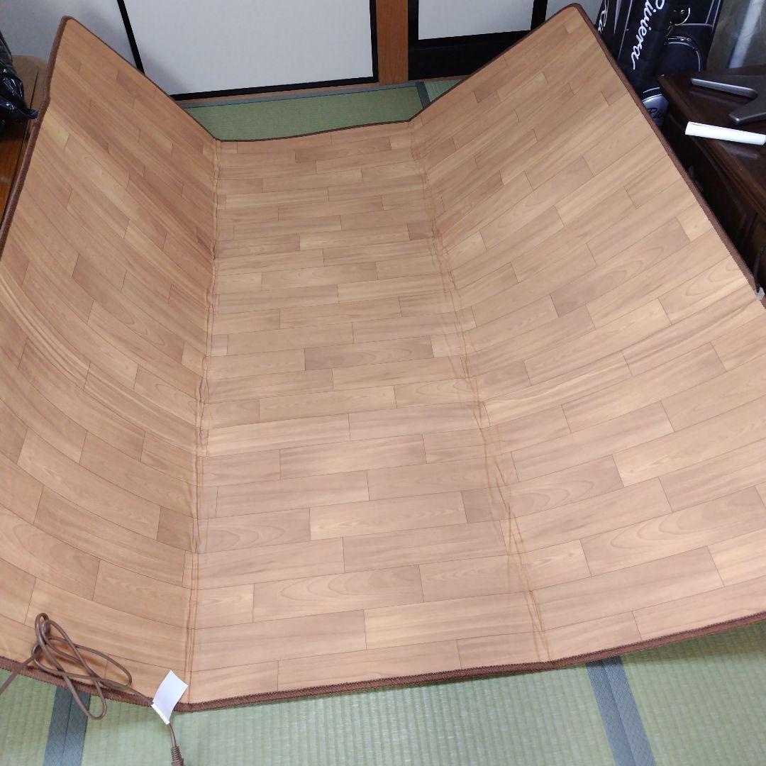 美品床暖YAMAZEN 2畳 ホットカーペット 山善（YAMAZEN） ホットカーペット 本体 2畳 電気カーペット ダニ退治