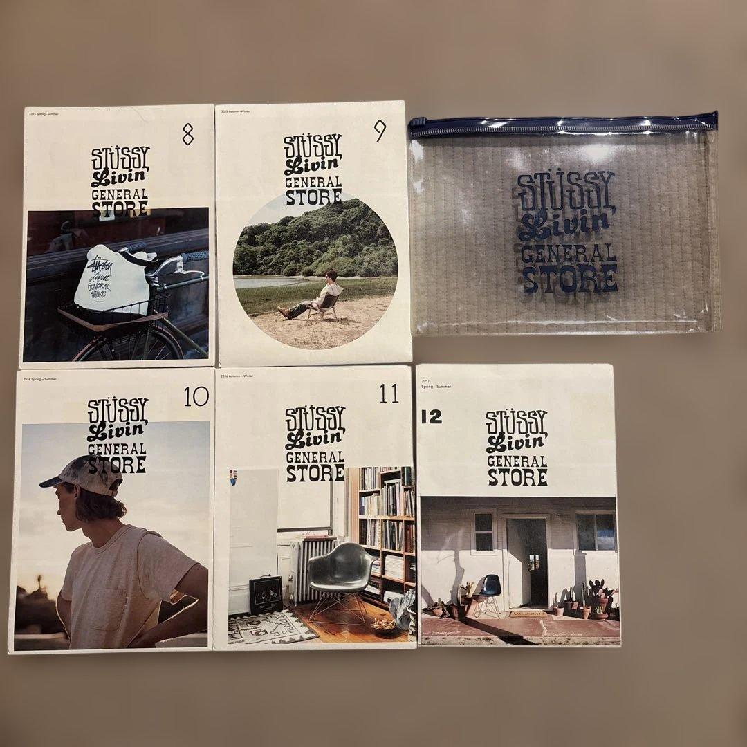 STUSSY Livin' GENERAL STORE カタログセット 5冊 - メルカリ