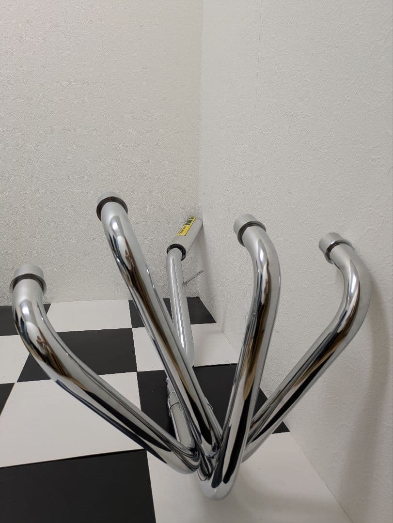 ゼファー400 PRMタイプゼファー400X 4-2-1マフラーメッキ送料込み