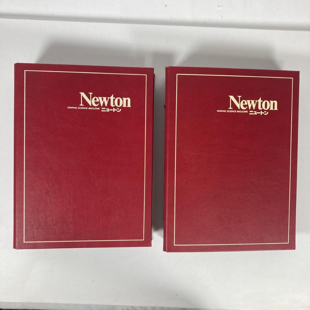 Newton ニュートン 科学雑誌 1985年 全巻12冊セット 合本赤ケース付