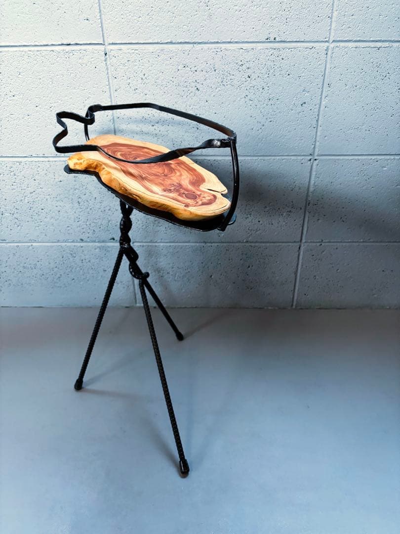 貝塚伊吹サイドテーブル観葉植物一輪挿し花台コーヒーテーブルナイトテーブル サイドテーブル おしゃれ 円形 丸 北欧 インダストリアル ナイト