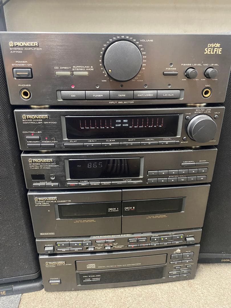 Pioneer private SELFIE システムコンポ - メルカリ