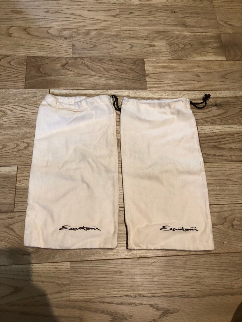 サントーニ　ダークブラウン　ダブルモンク　11 1/2(29.7cm)