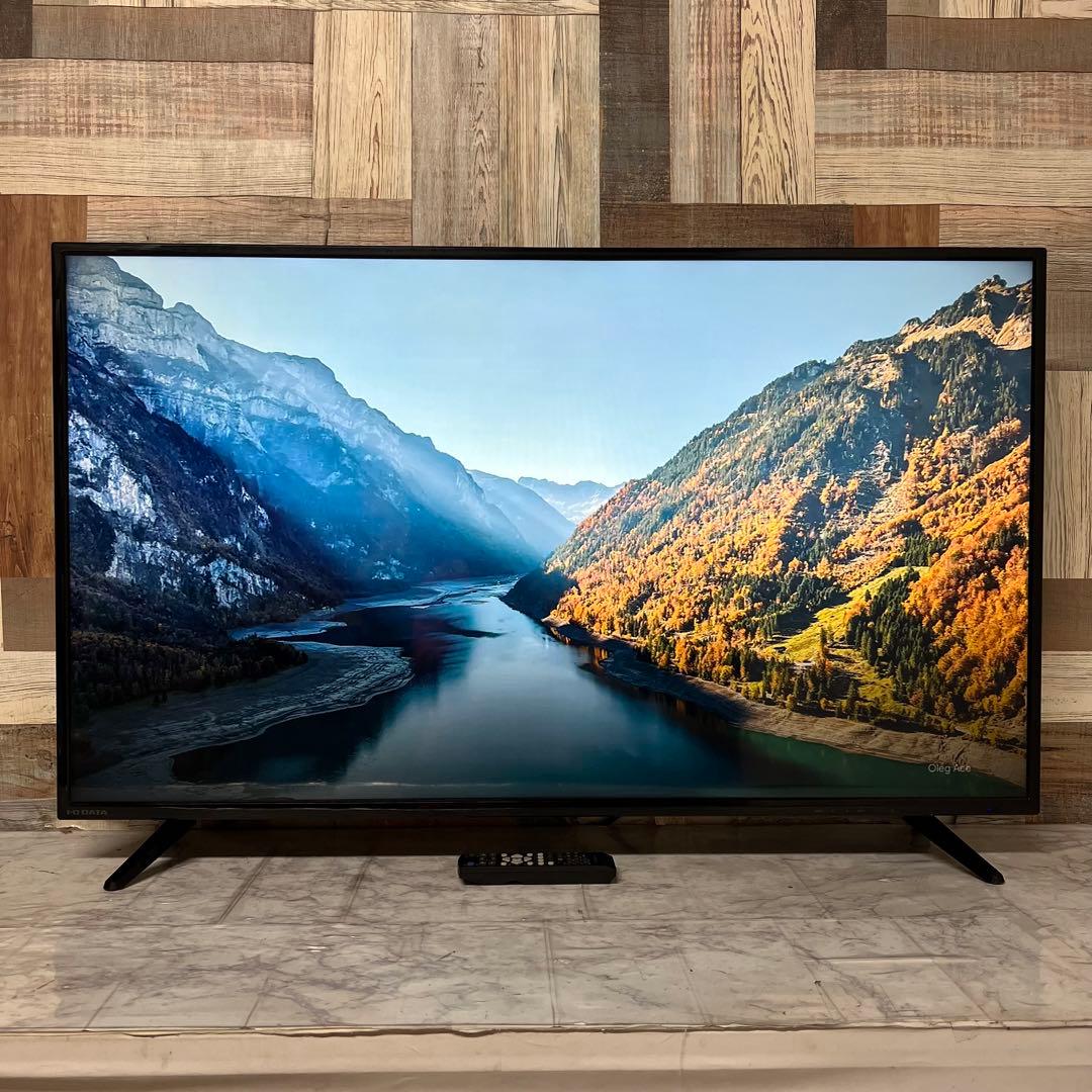 即日受渡❣️全国送料込 IO DATA 43インチ4K液晶モニタースピーカー