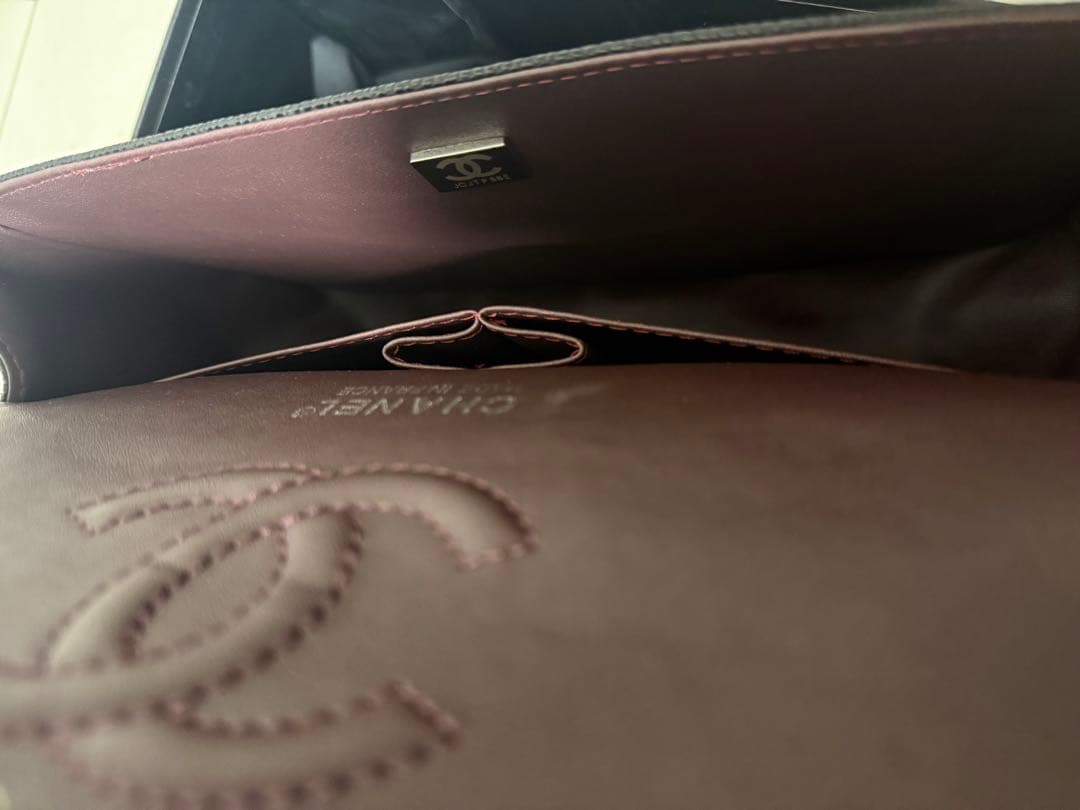 31日まで限定価格CHANEL チェーン フラップバッグキャビアスキン