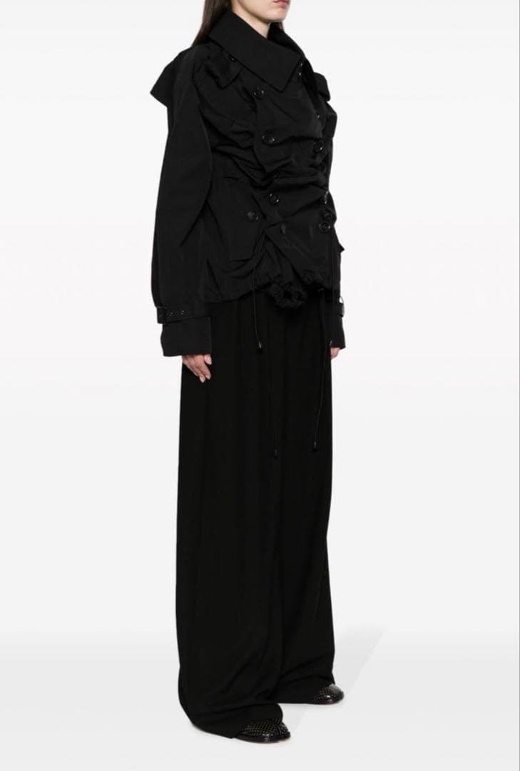 コムデギャルソン ジュンヤワタナベ ギャザー モッズコート シャーリング