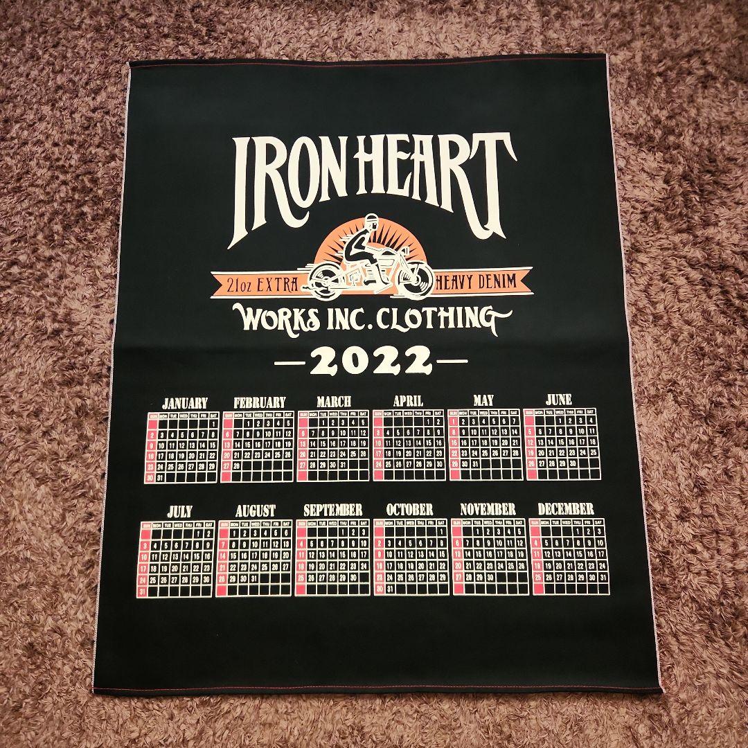 IRON HEART アイアンハートデニムカレンダー 2022年阪 非売品 専用貴重