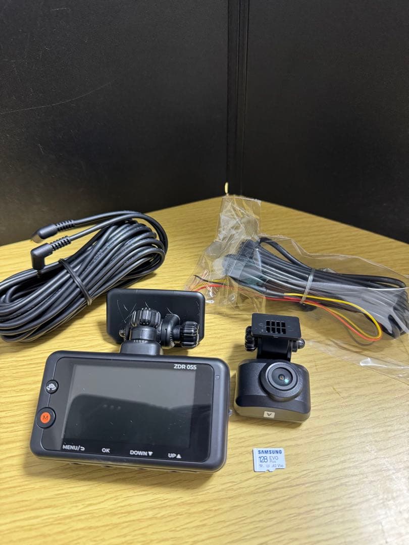 ZDR055 コムテック前後ドラレコ　駐車監視ケーブル　128GB SDカード付 ドライブレコーダー ZDR055 | COMTEC 株式会社コムテック | COMTEC