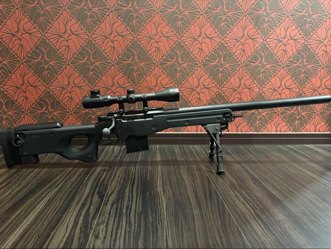 東京マルイL96スナイパーライフル スコープ　バイポッド最終値下げ Amazon.co.jp: 東京マルイ ボルトアクション L96 AWS ブラックストック