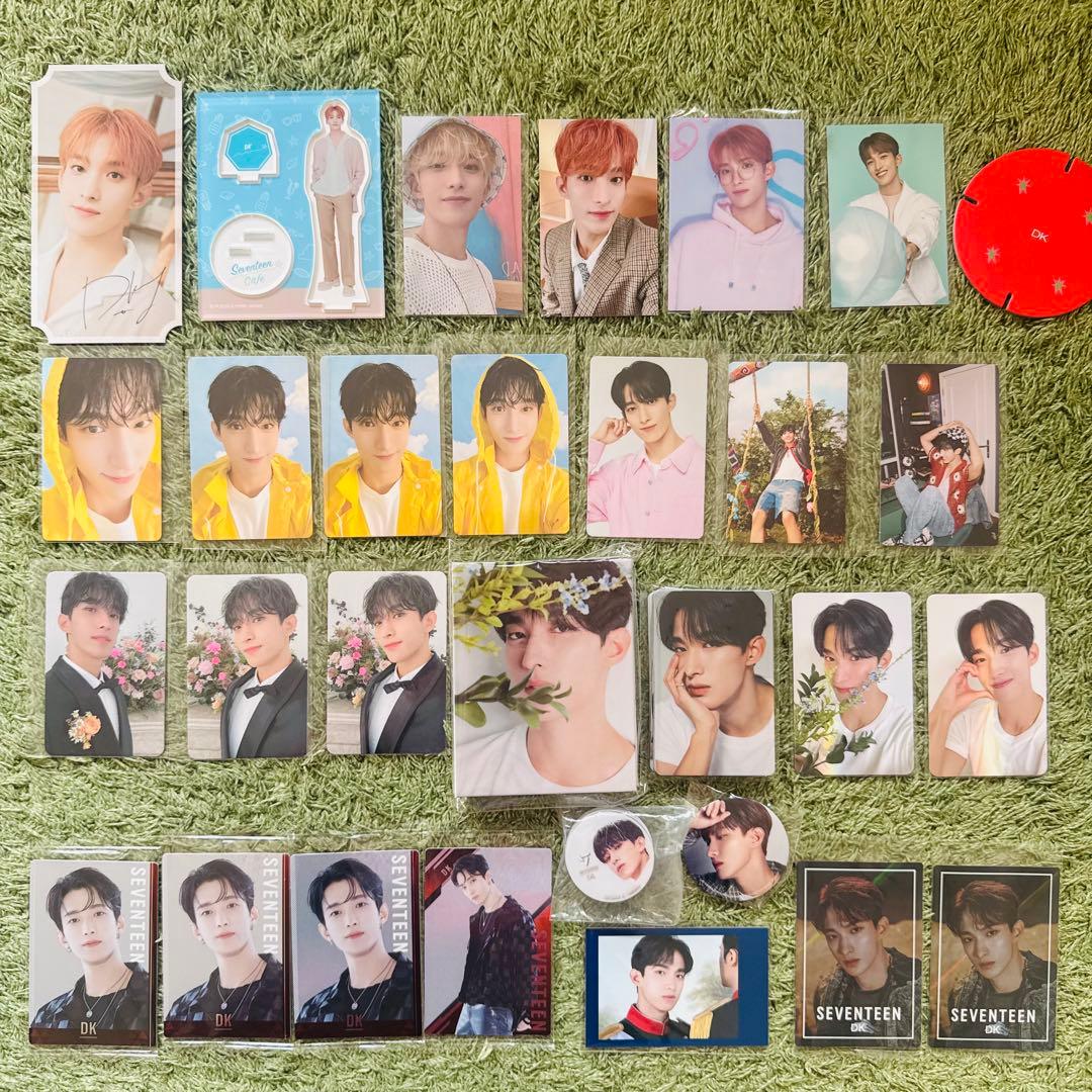 SEVENTEEN ドギョム DK トレカ 缶バッジ アクスタ まとめ売り - メルカリ
