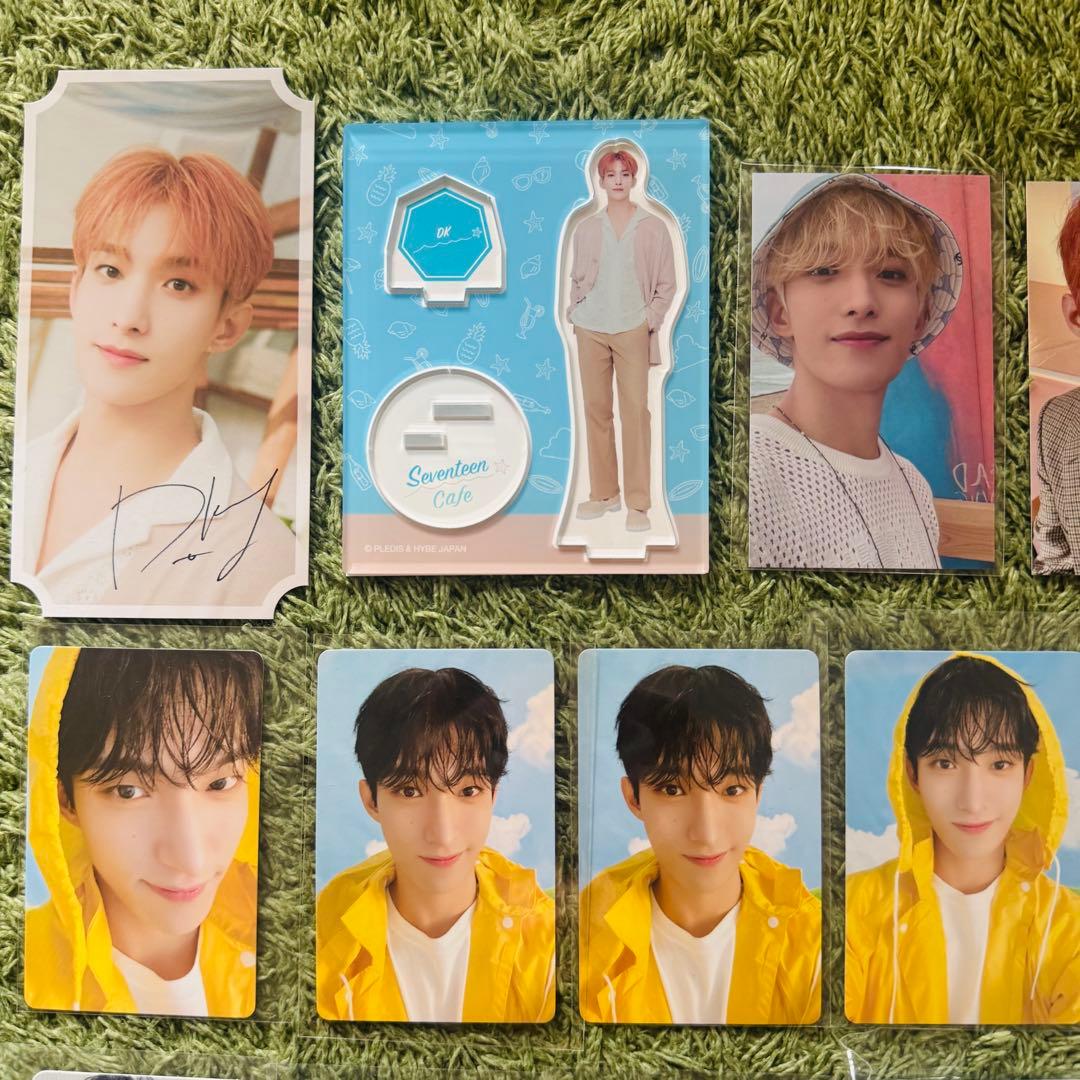 SEVENTEEN ドギョム DK トレカ 缶バッジ アクスタ まとめ売り - メルカリ
