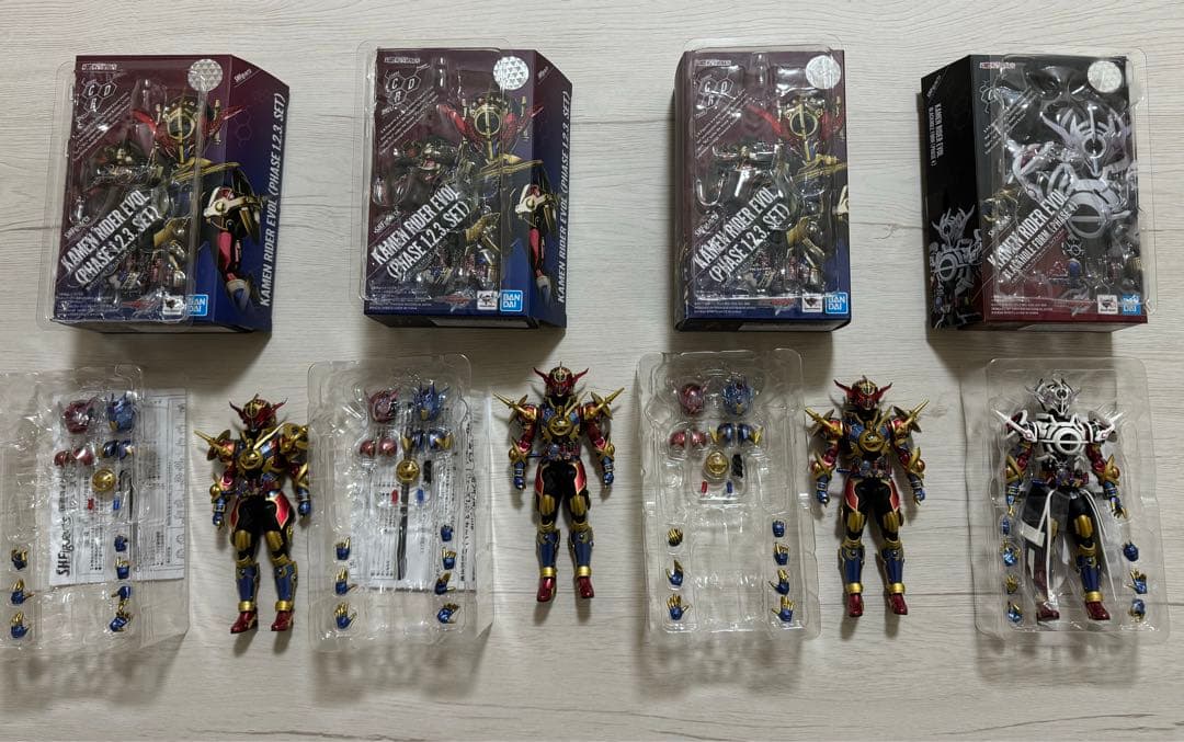 買*O様 S.H.Figuarts 仮面ライダーエボル 4点セット