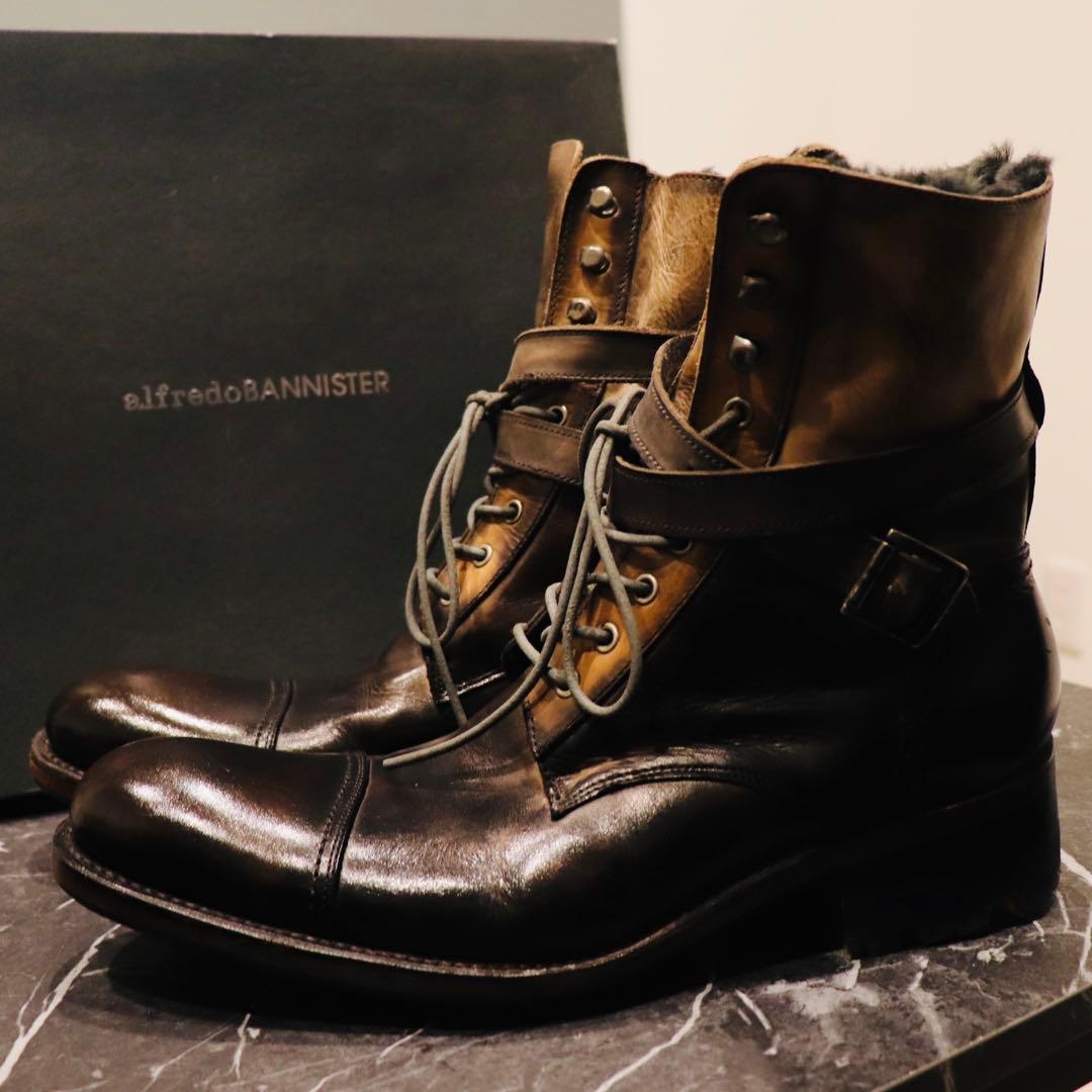 alfredoBANNISTER アルフレッドバニスター ボア付きブーツ 41